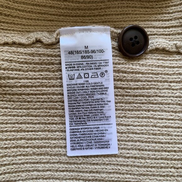 Banana Republic Oversized Sweater Blazer – Organic Cotton, NWT - Picture 4 of 7